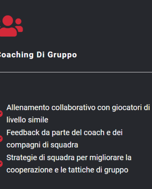 Coaching di gruppo