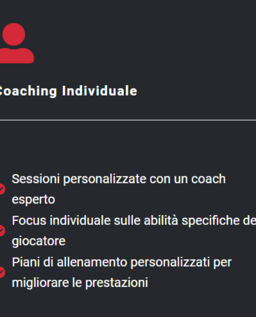 Coaching Singolo